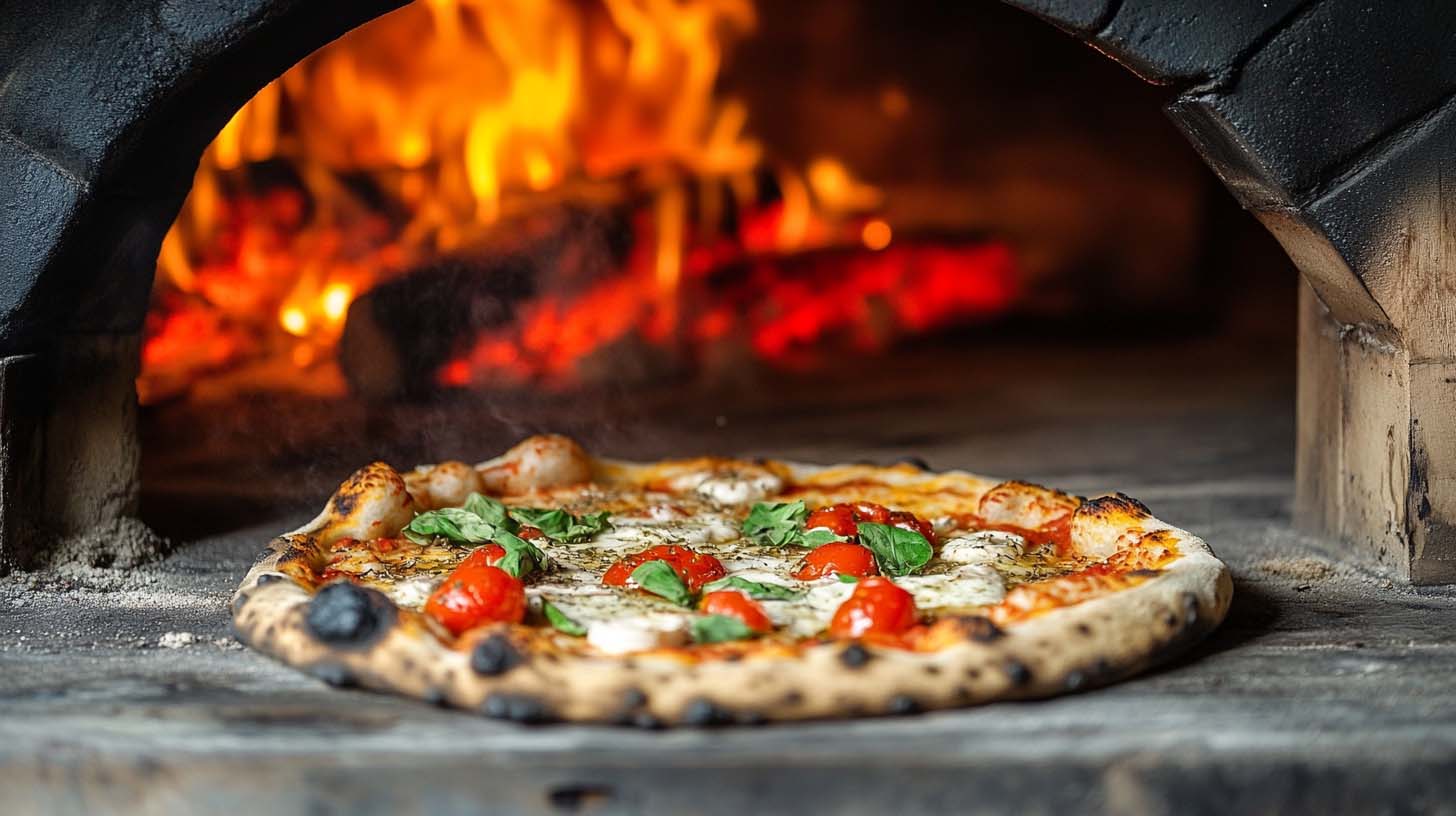 Cooking with kiln-dried pizza wood