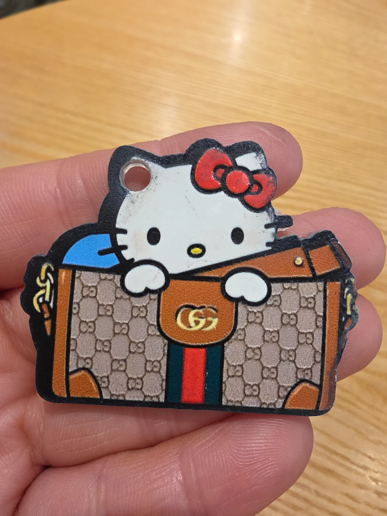 브라운 클래식백 캐릭터 파츠