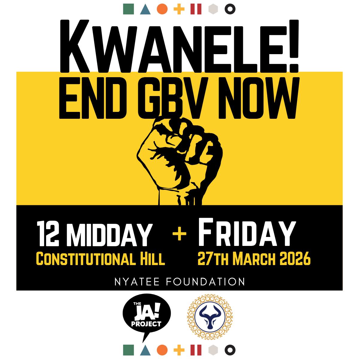 Kwanele: Nyatee Foundation and JA Project Unite to End Gender-Based Violence