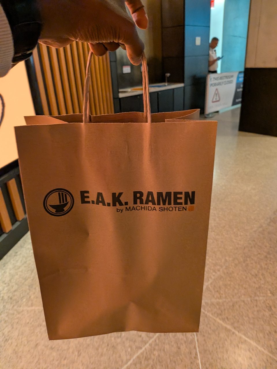 E.A.K. RAMEN by MACHIDA SHOTEN Moynihan Train Hall ramen