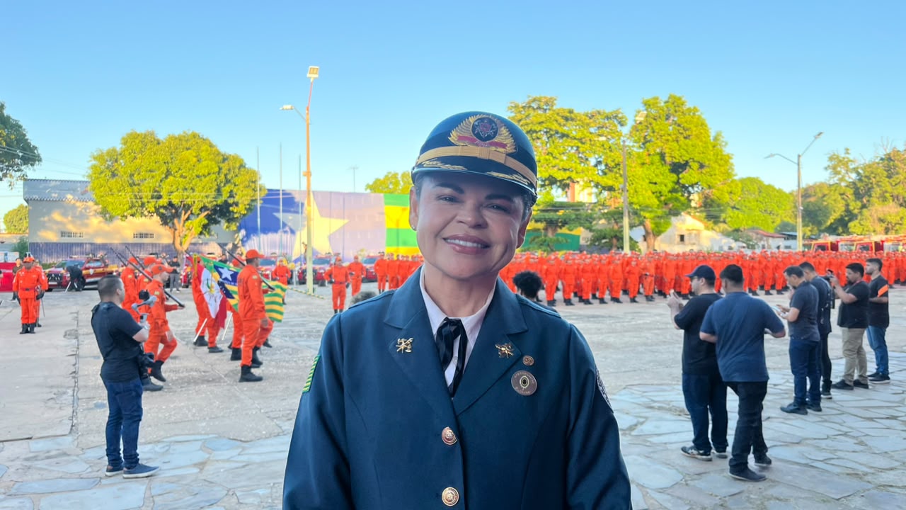 Piauí faz história: Ana Cléia se torna a primeira mulher coronel do Corpo de Bombeiros em 82 anos