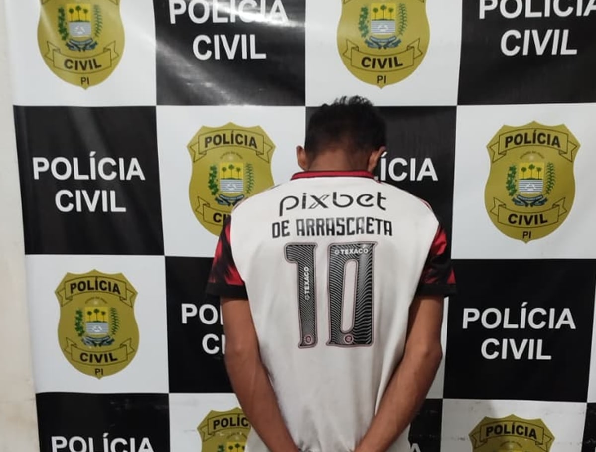 Polícia Civil prende suspeito de matar "Bisqui" horas após o crime em Oeiras