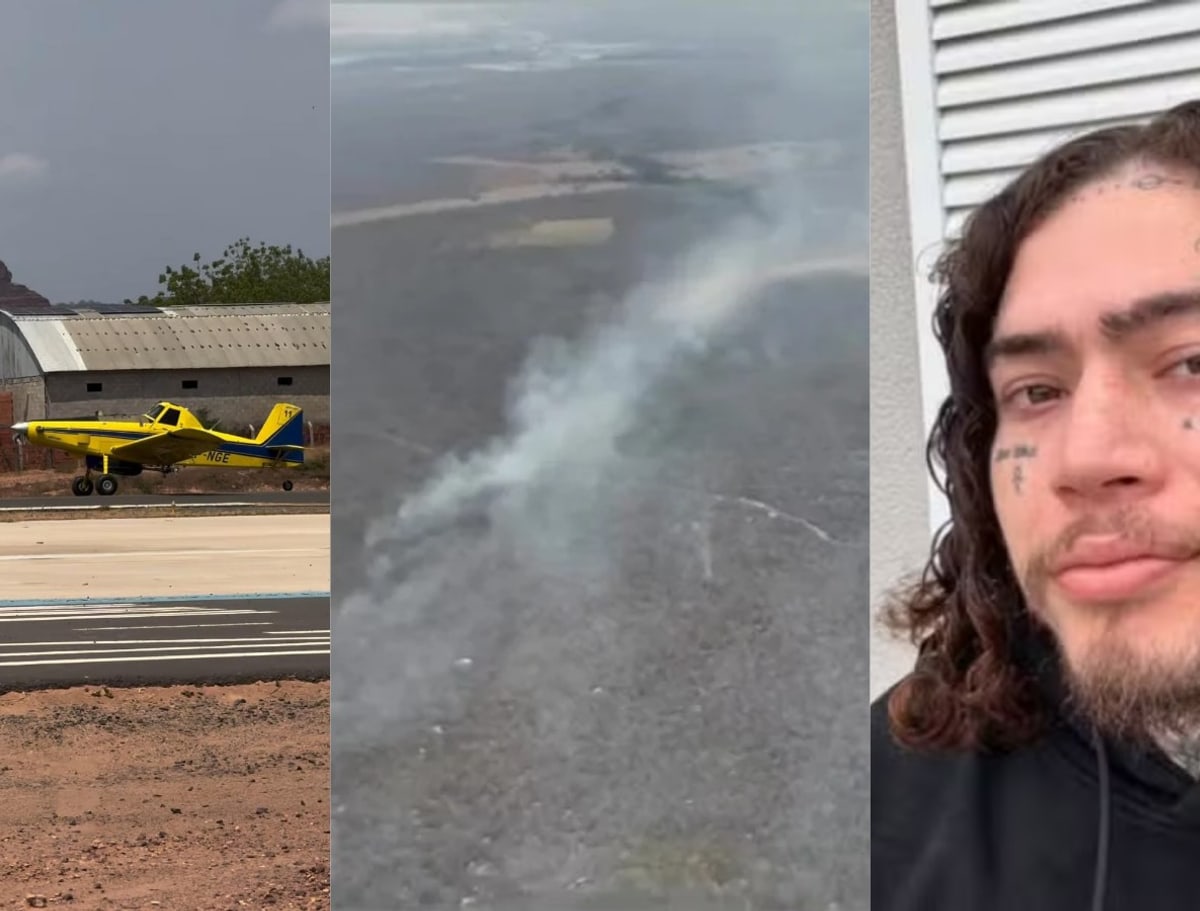 Whindersson Nunes aluga avião para combater incêndio no Piauí