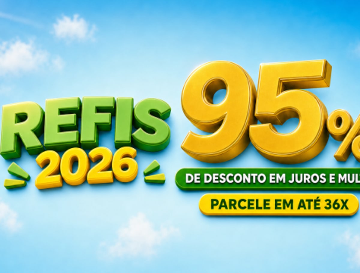 Prefeitura de Oeiras abre Refis 2026 com até 95% de desconto em juros e multa