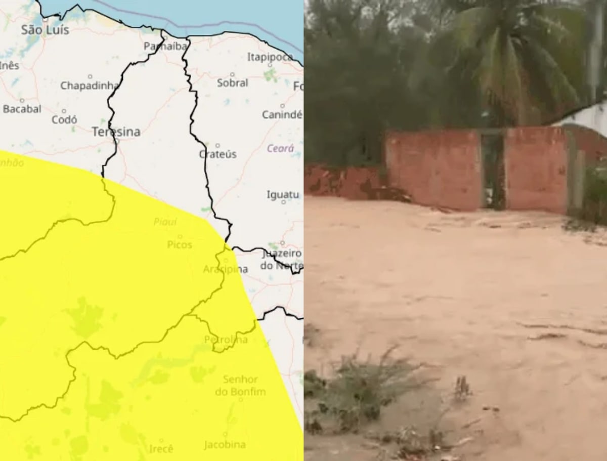 Defesa Civil alerta mais de 100 cidades do Piauí para chuvas intensas