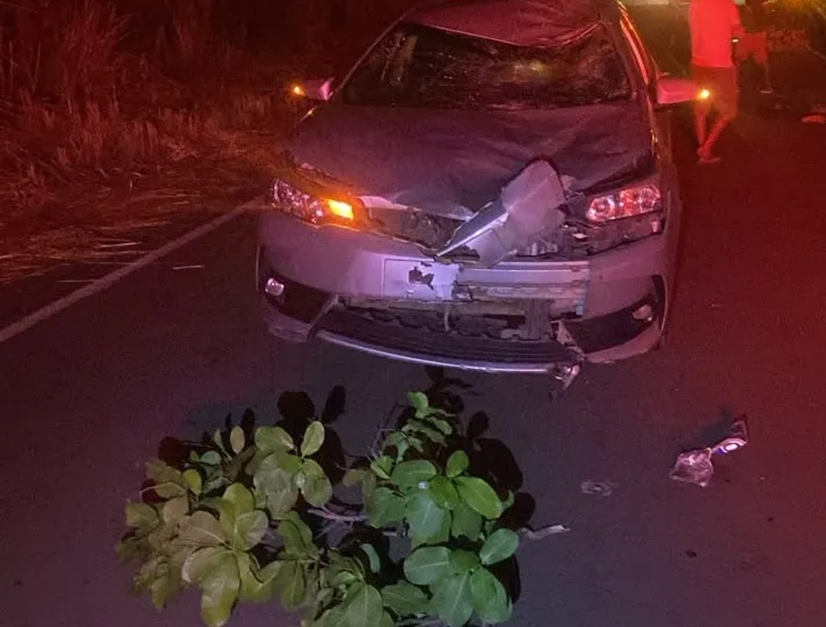 Ciclista de 25 anos morre atropelado por Corolla na PI-236, no povoado Contentamento