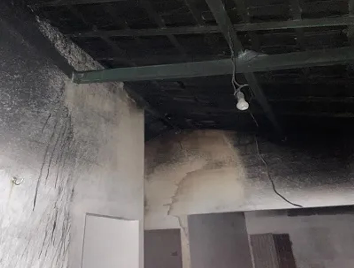 Incêndio destrói quarto de casa no bairro Barrocão em Oeiras