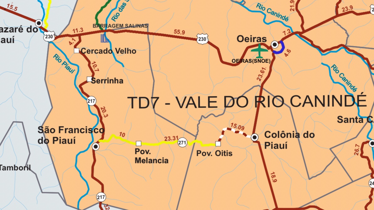 Pavimentação da PI-271 abre rota de 48 km entre Colônia e São Francisco e redesenha a logística no Vale do Canindé
