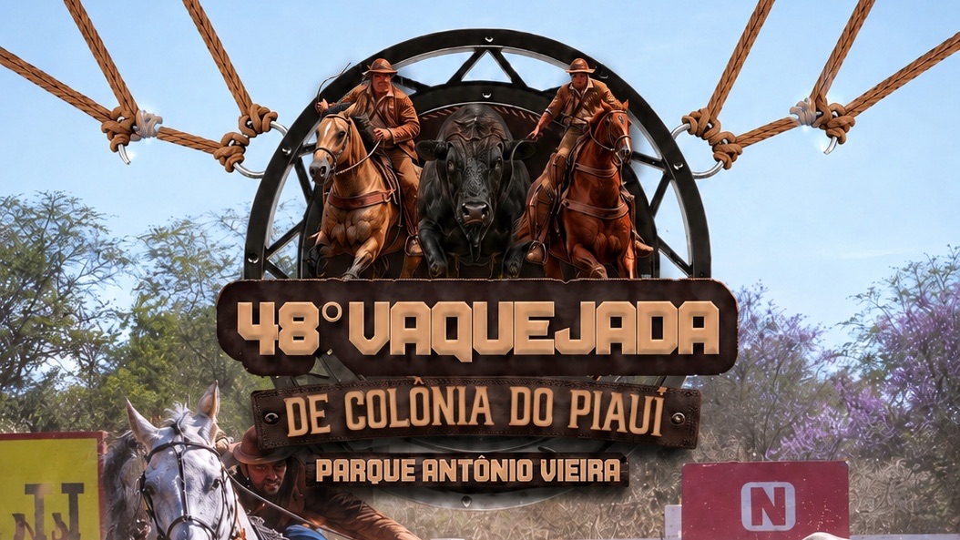 48ª Vaquejada de Colônia do Piauí acontece de 09 a 12 de julho no Parque Antônio Vieira