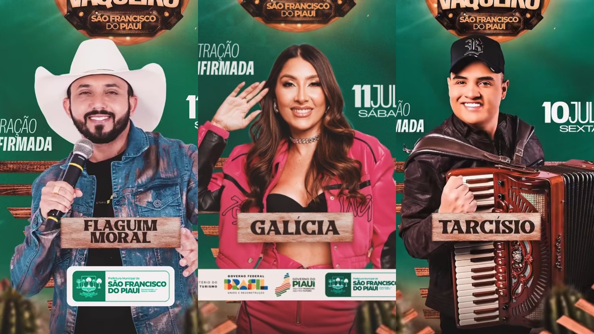 37ª Festa do Vaqueiro de São Francisco do Piauí acontece nos dias 9, 10 e 11 de julho
