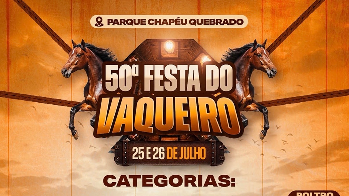 50ª Festa do Vaqueiro de Santa Rosa do Piauí terá mais de R$ 60 mil em premiações