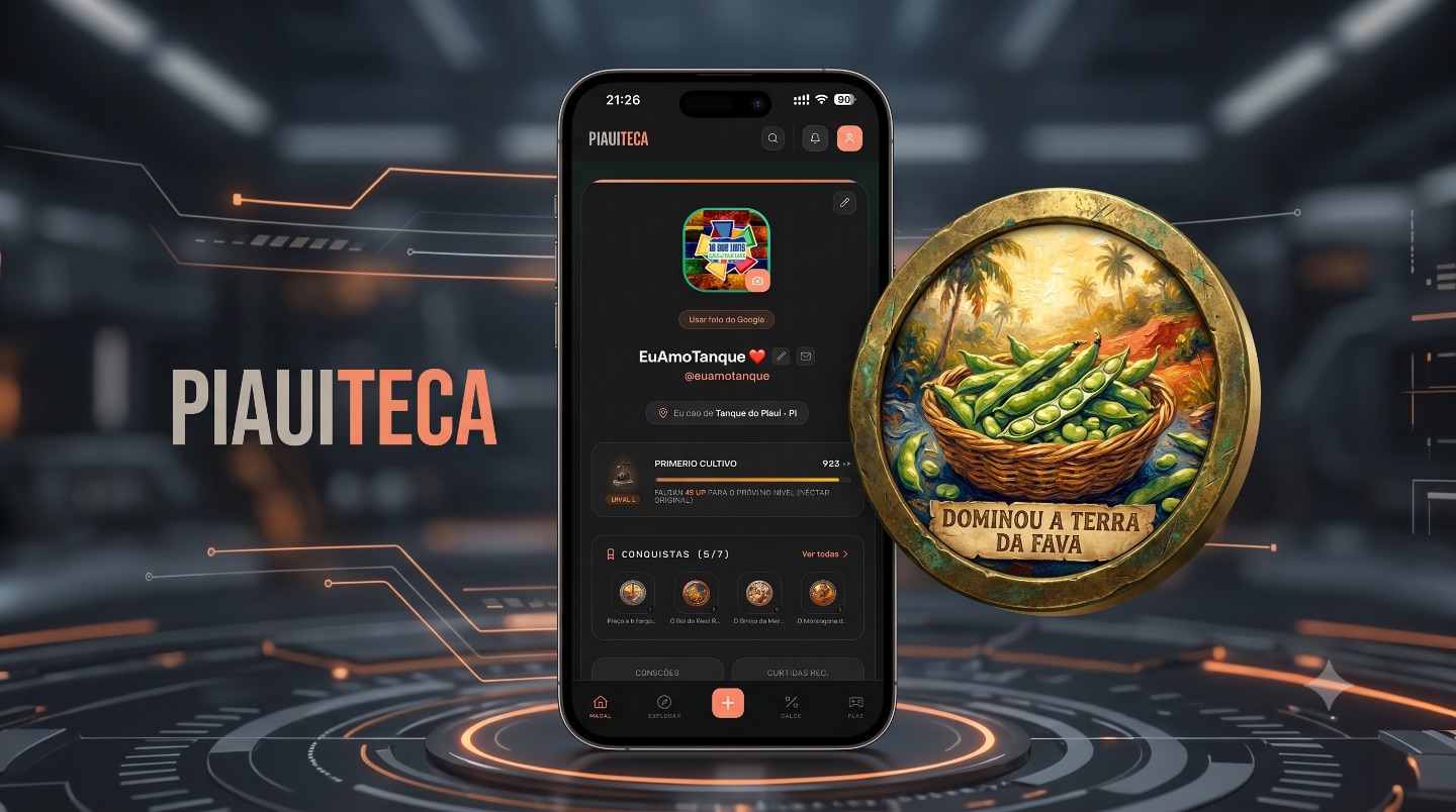 Tanque do Piauí ganha jogo exclusivo e medalha virtual na rede social PiauíTeca