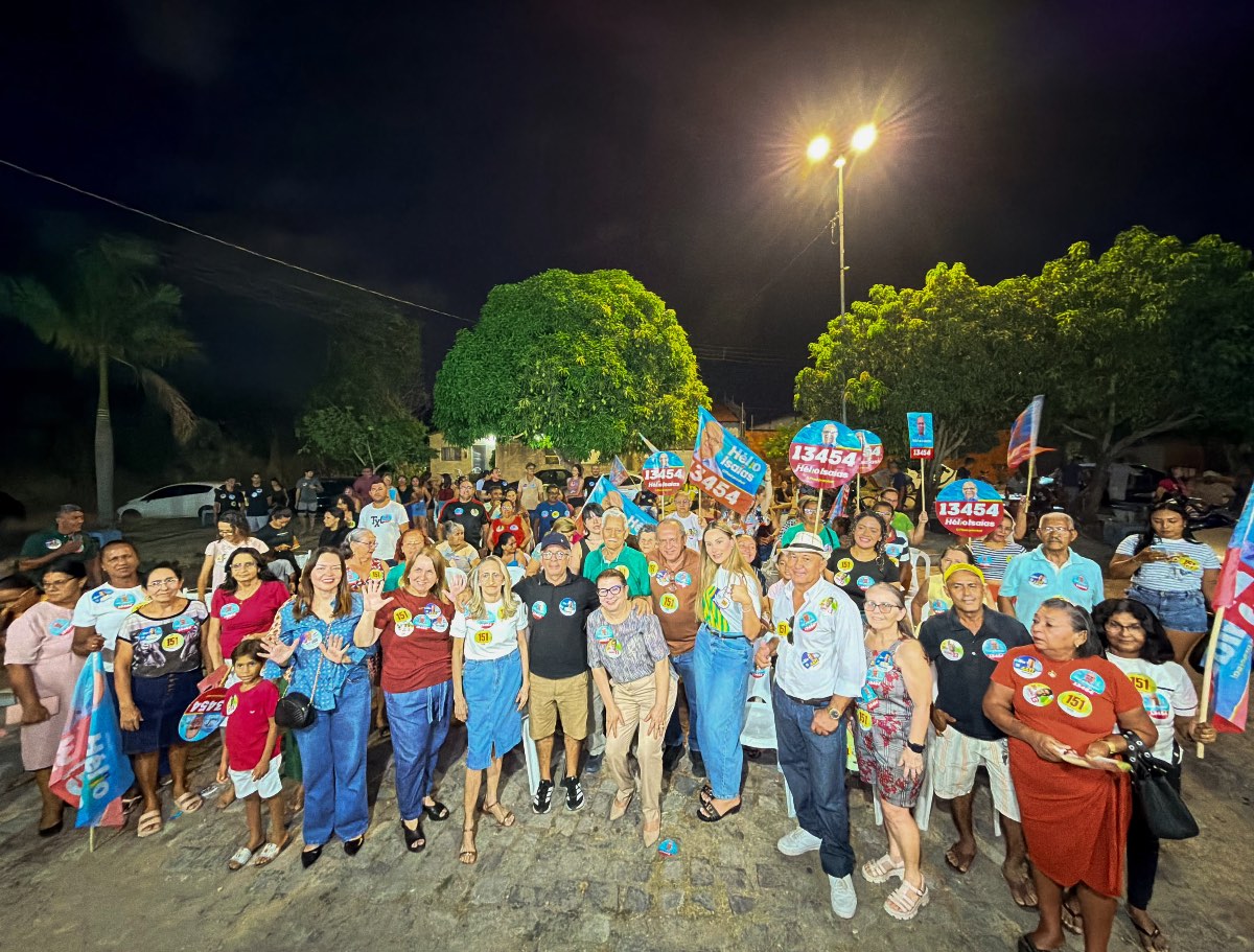 Hélio Isaías amplia mobilização na Zona Leste de Teresina com reuniões e apoio de lideranças