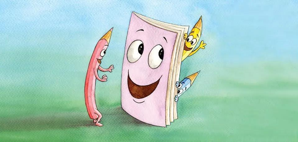 Image illustraton for the book:Colouring Pencils