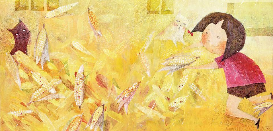 Image illustraton for the book:An A-maize-ing Story