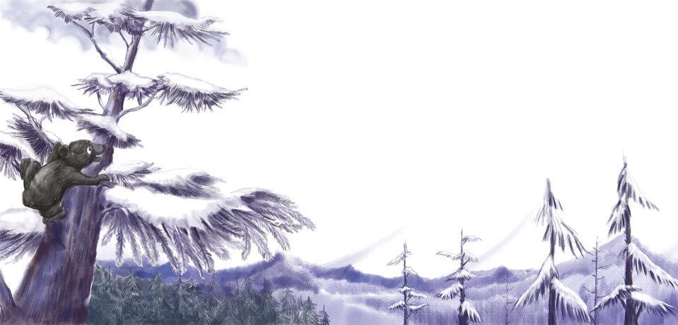 Image illustraton for the book:Bhabhloo Bear's Adventure