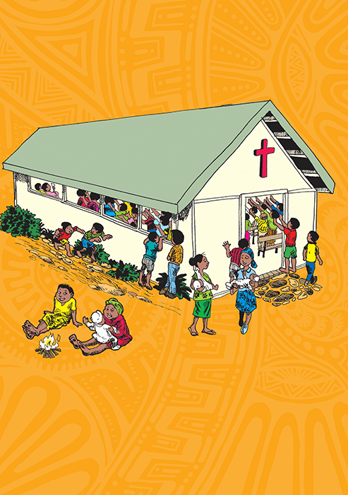 Image illustraton for the book:Christmas in PNG
