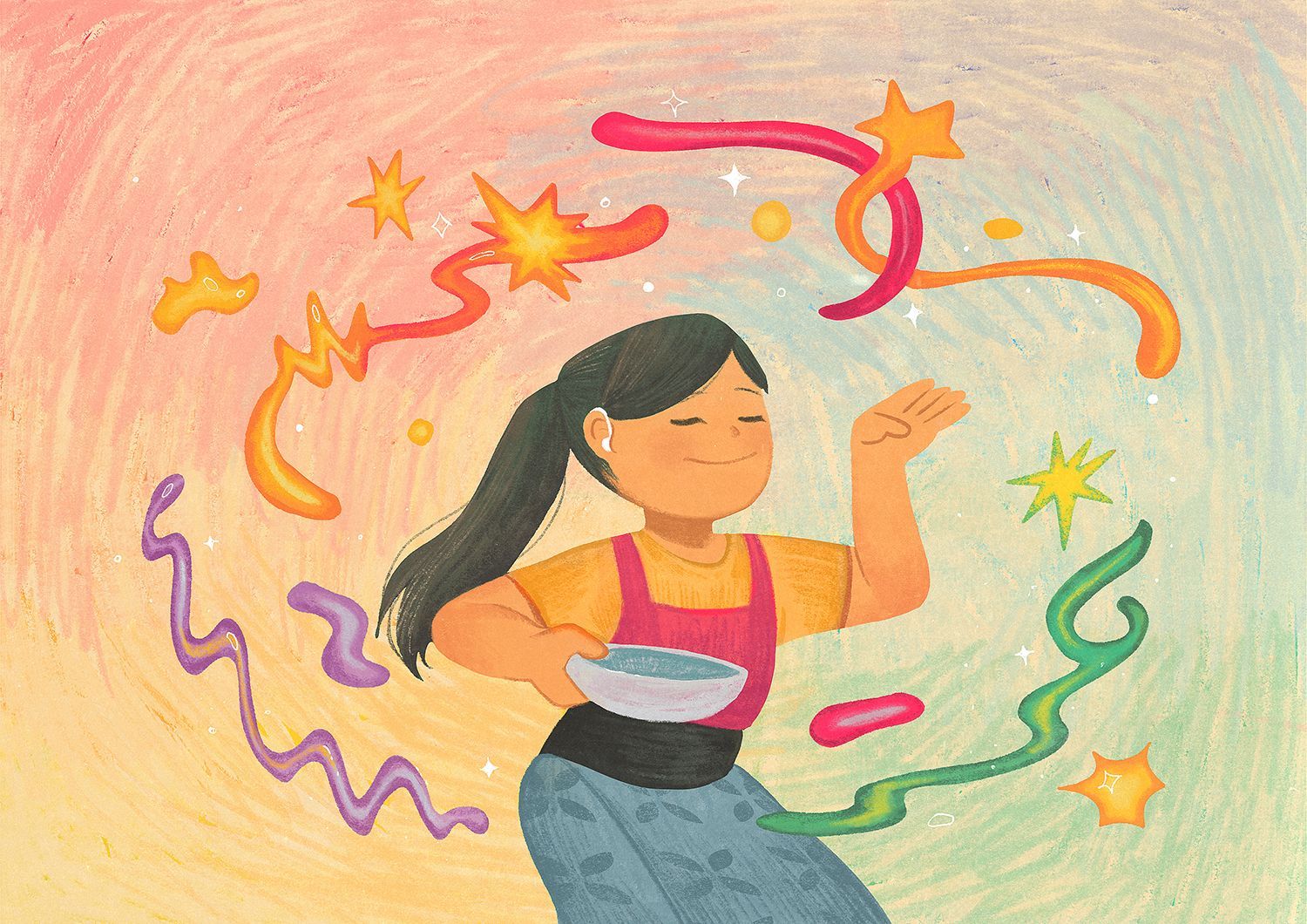 Image illustraton for the book:Dancing to the Beat