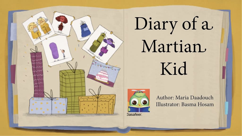 Image illustraton for the book:Diary of a Martian Kid