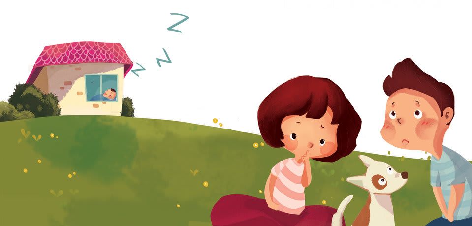 Image illustraton for the book:Don't Wake the Baby!