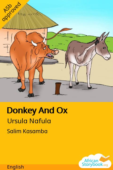Image illustraton for the book:Donkey And Ox