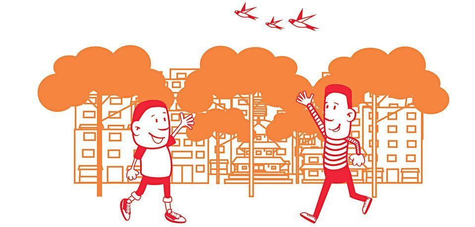 Image illustraton for the book:Gagan Visits Kamal