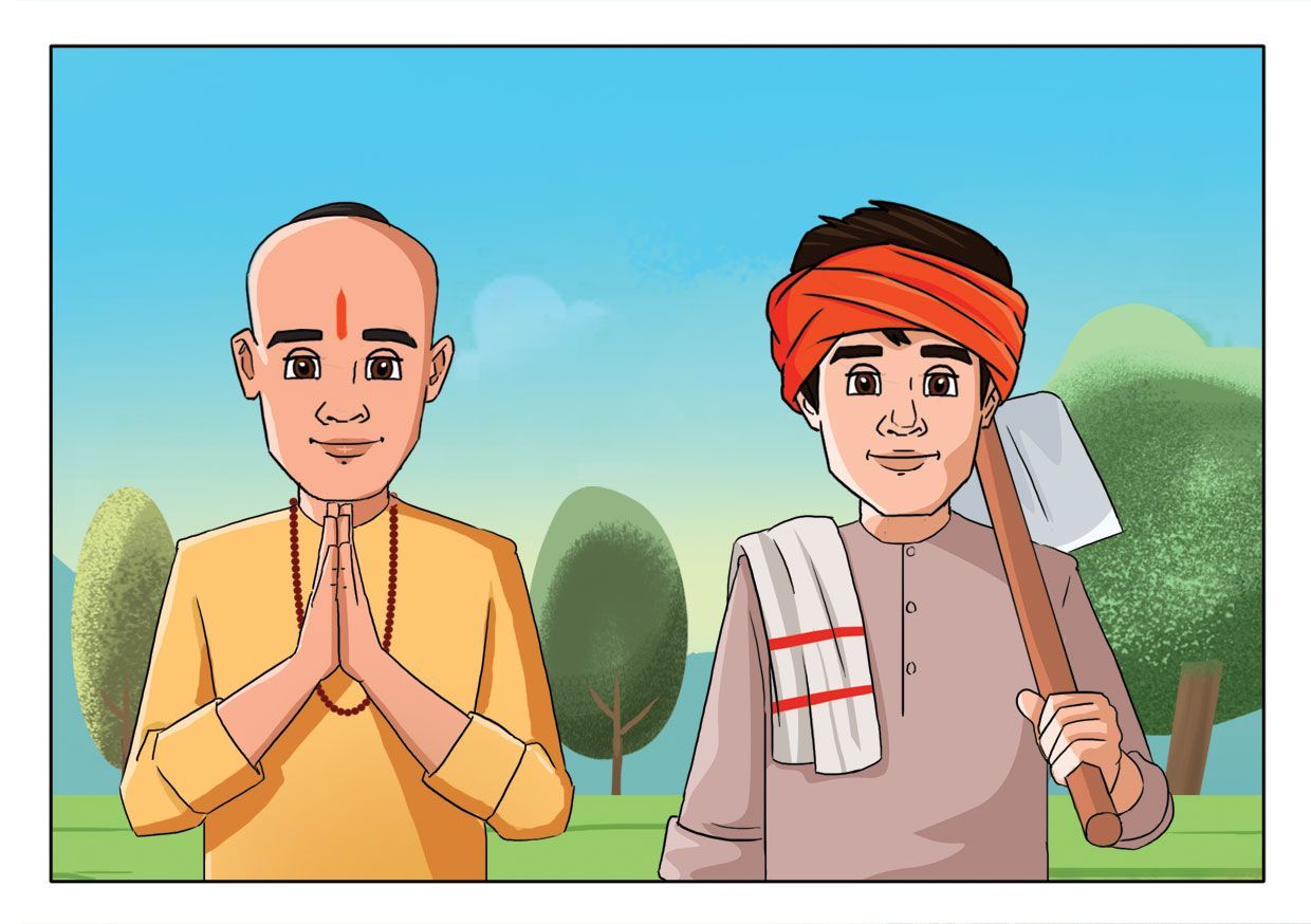 Image illustraton for the book:Hard work pays off