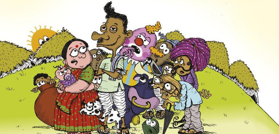 Image illustraton for the book:Hatchu! Ha-aaa-tchu!
