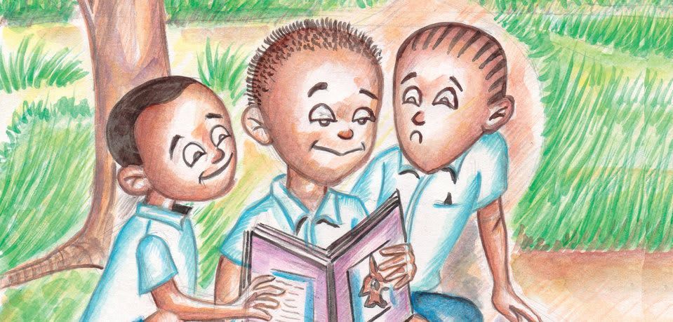 Image illustraton for the book:Kadogoo Changed His Life