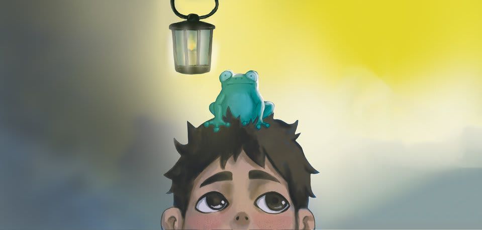 Image illustraton for the book:Kham's Precious Little Lamp