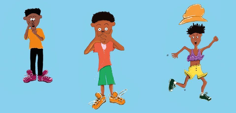 Image illustraton for the book:Khutso's Strange Dream