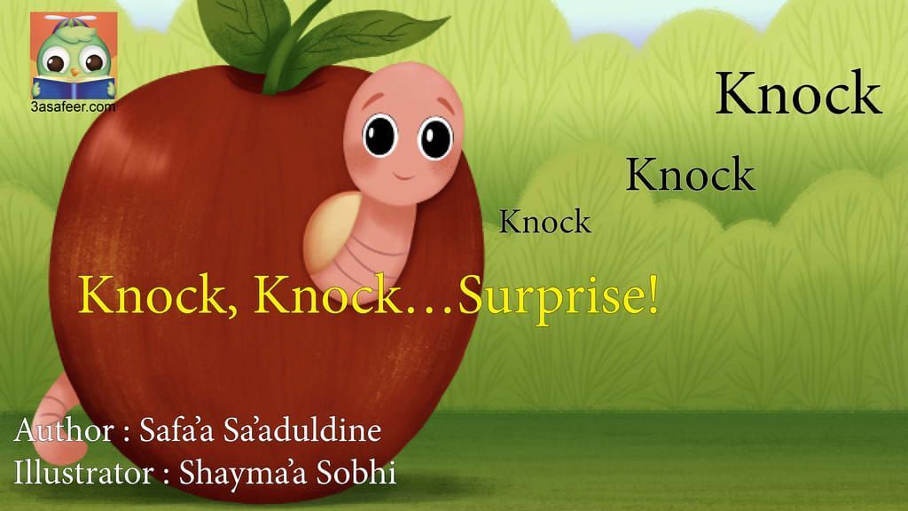 Image illustraton for the book:Knock, Knock Surprise!