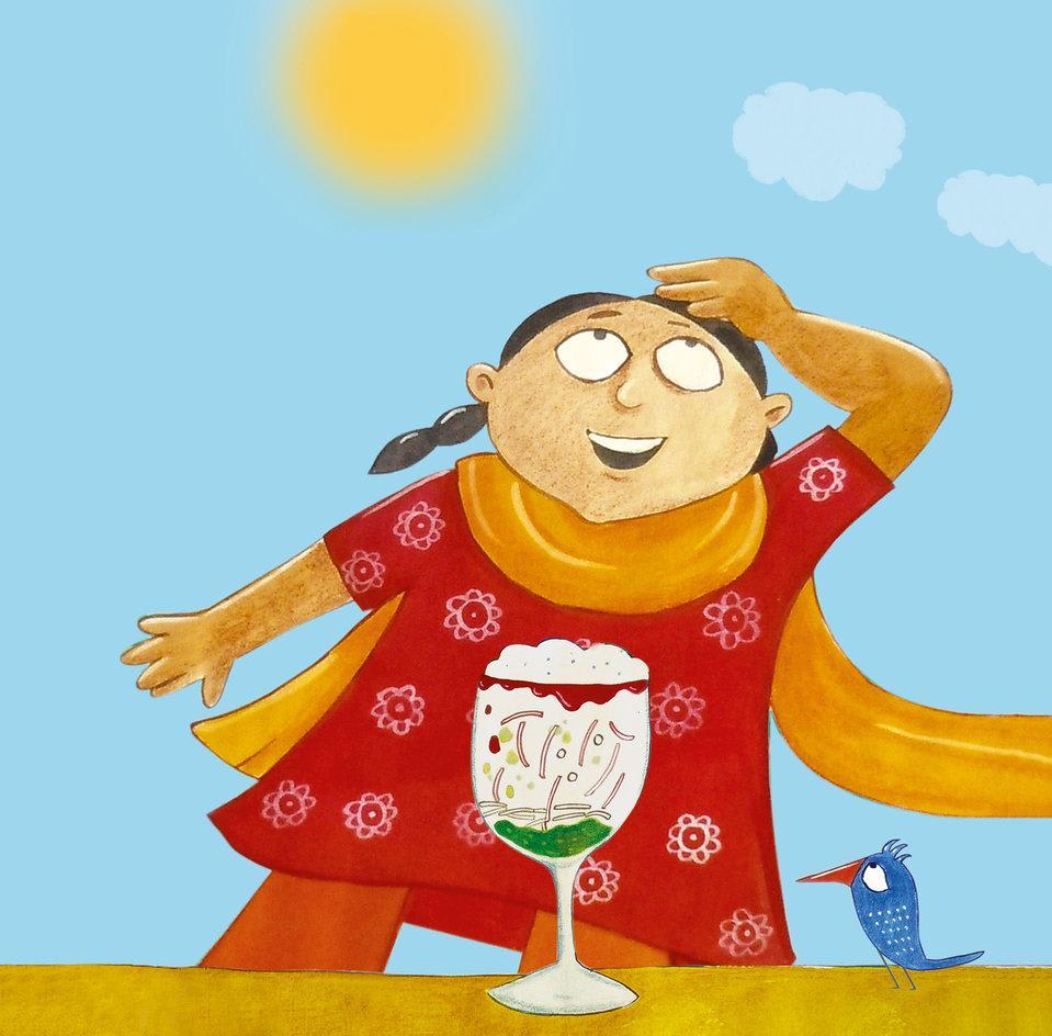 Image illustraton for the book:Lassi, Ice-cream or Falooda?