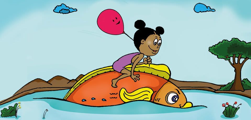 Image illustraton for the book:Ledile's Red Balloon