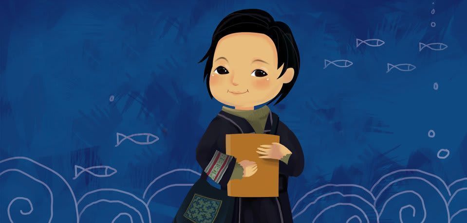 Image illustraton for the book:May Searches for the Sea