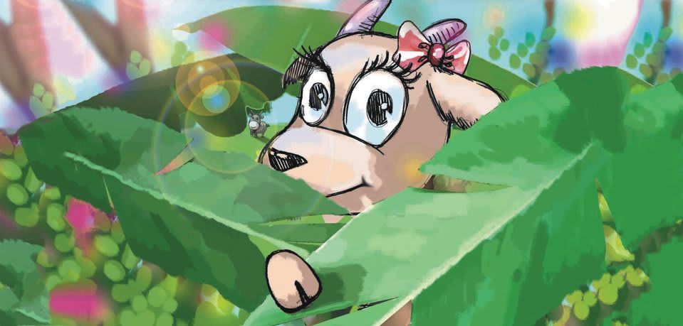Image illustraton for the book:Miss Goat's House
