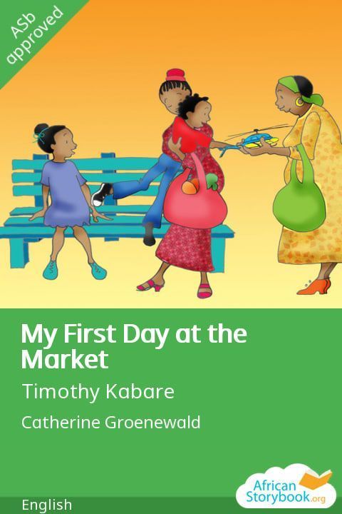 Image illustraton for the book:My First Day at the Market