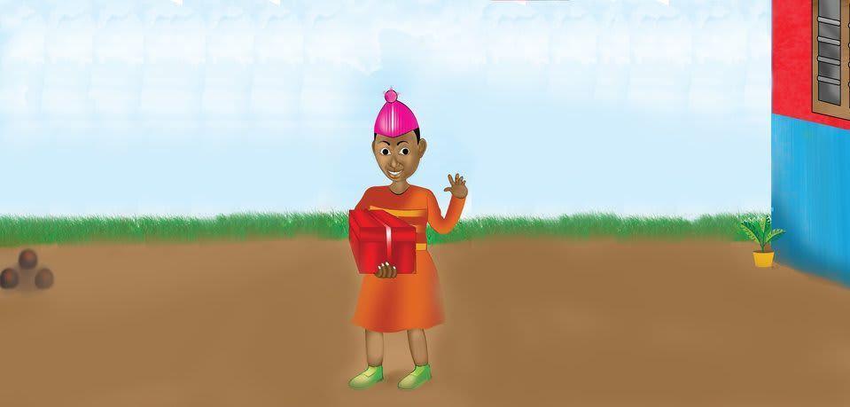 Image illustraton for the book:Neema's Birthday
