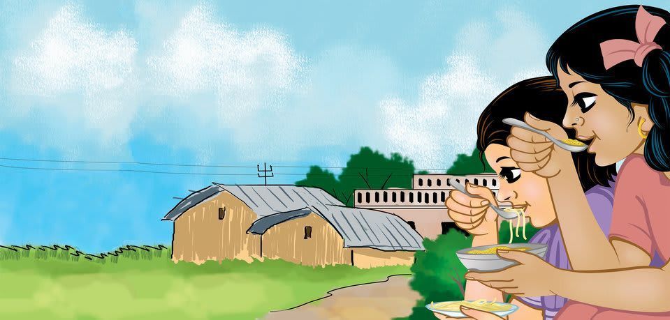 Image illustraton for the book:Sharing