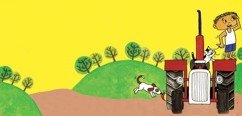 Image illustraton for the book:Thambu's Kite