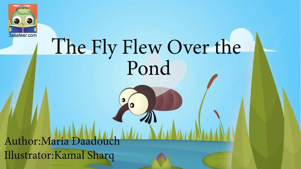 Image illustraton for the book:The Fly Over the Pond