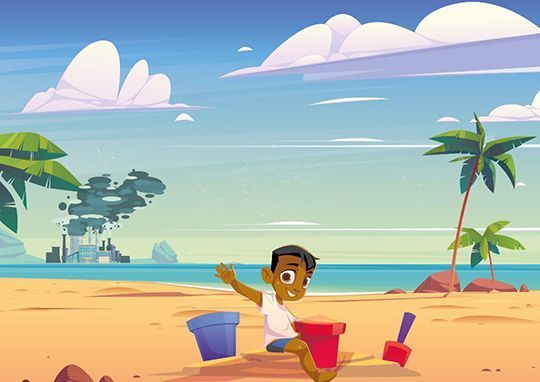 Image illustraton for the book:The Island Where Noa Lives