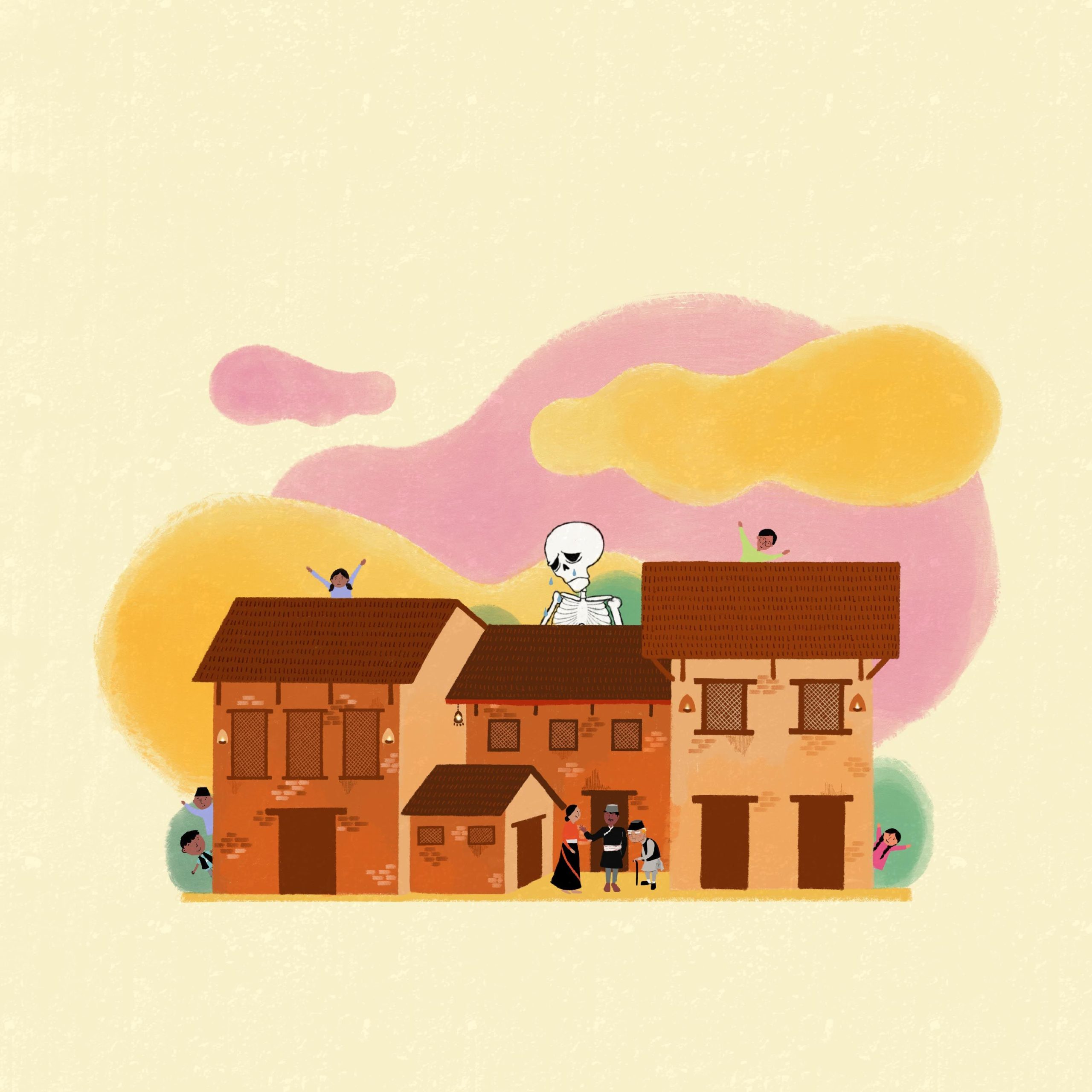 Image illustraton for the book:The Lattice Window