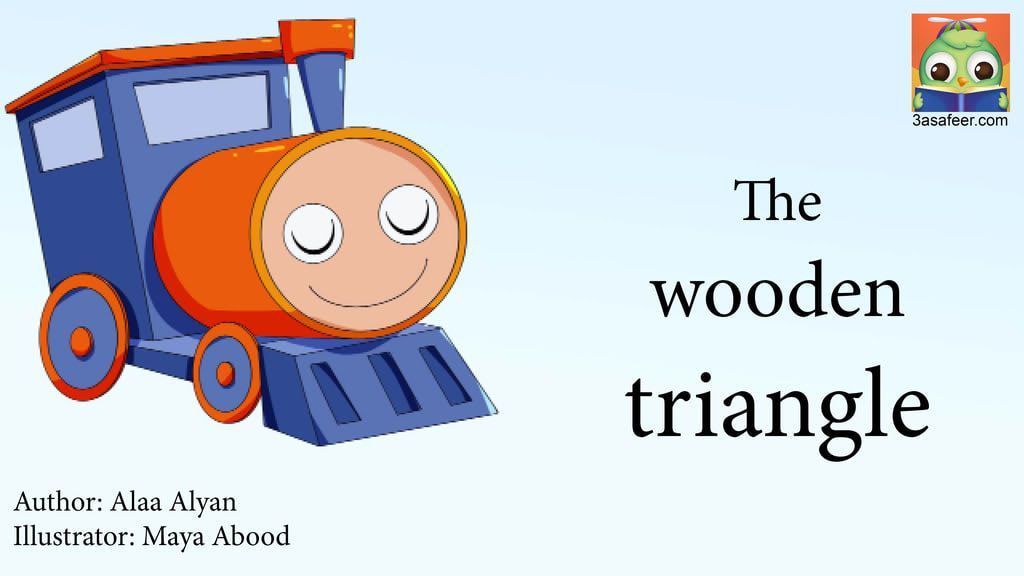 Image illustraton for the book:The Wooden triangle