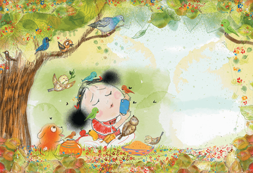 Image illustraton for the book:Birds