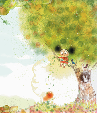 Image illustraton for the book:Trees