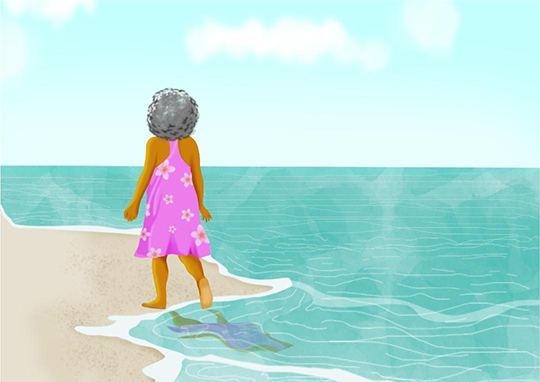 Image illustraton for the book:Scaredy-Cat Moli