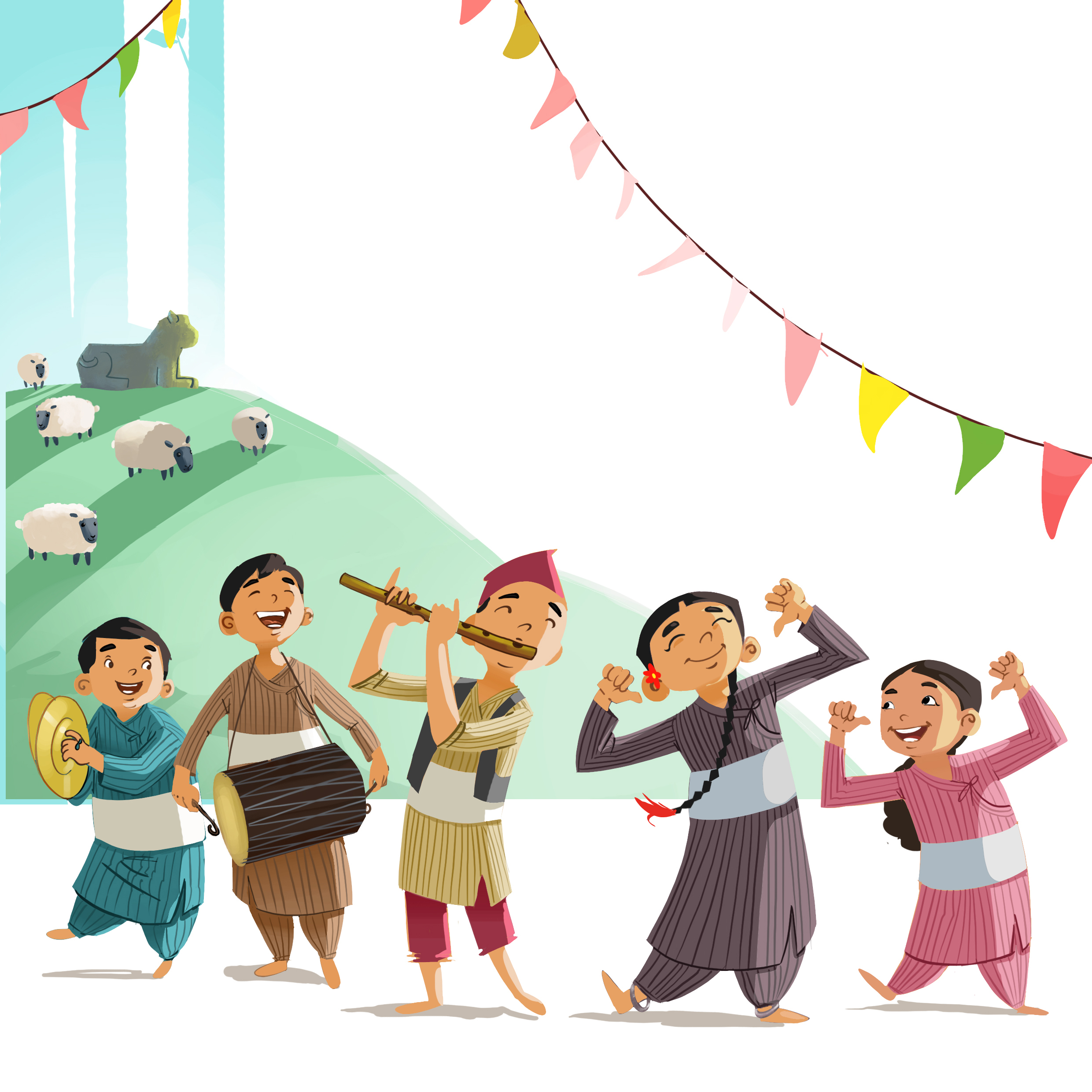 Image illustraton for the book:The Story of Bagh Bhairav Temple