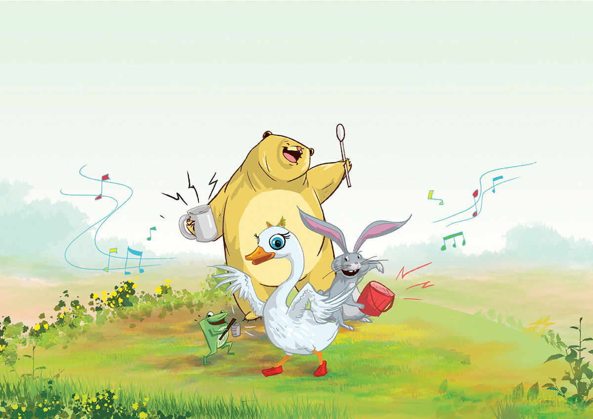 Image illustraton for the book:The Music Show
