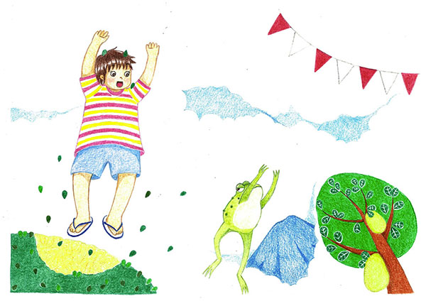 Image illustraton for the book:Jump! Jump! Jump!